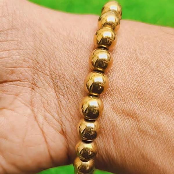 Genuine Golden Pyrite Bracelet - The Ultimate Money Magnet