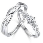 "Intertwined Destinies" Couple Rings