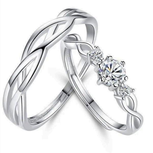 "Intertwined Destinies" Couple Rings